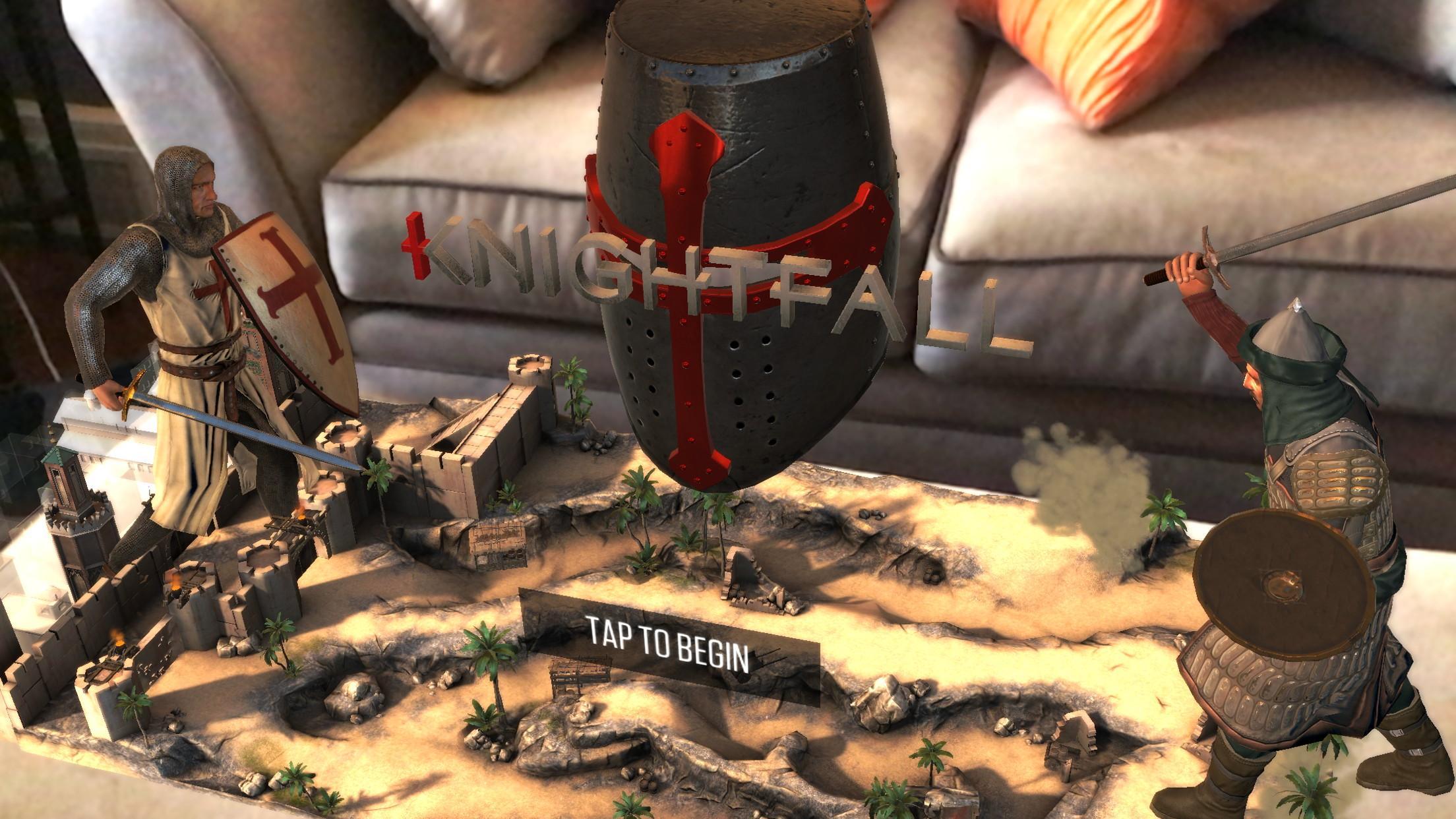 Knightfall AR game