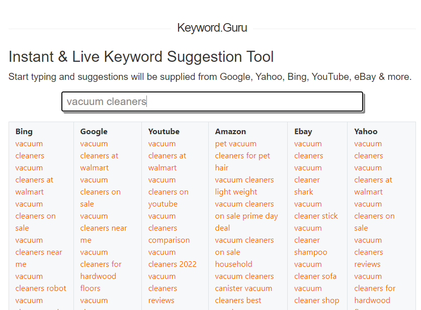 Keyword.guru