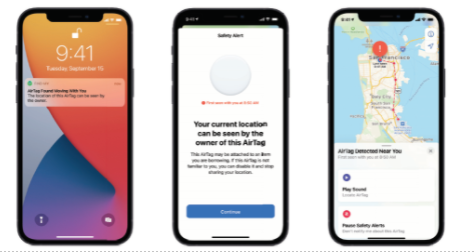 apple air tag secure