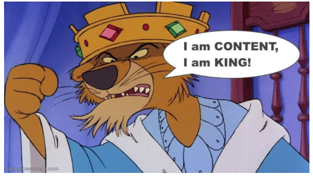 Content is King